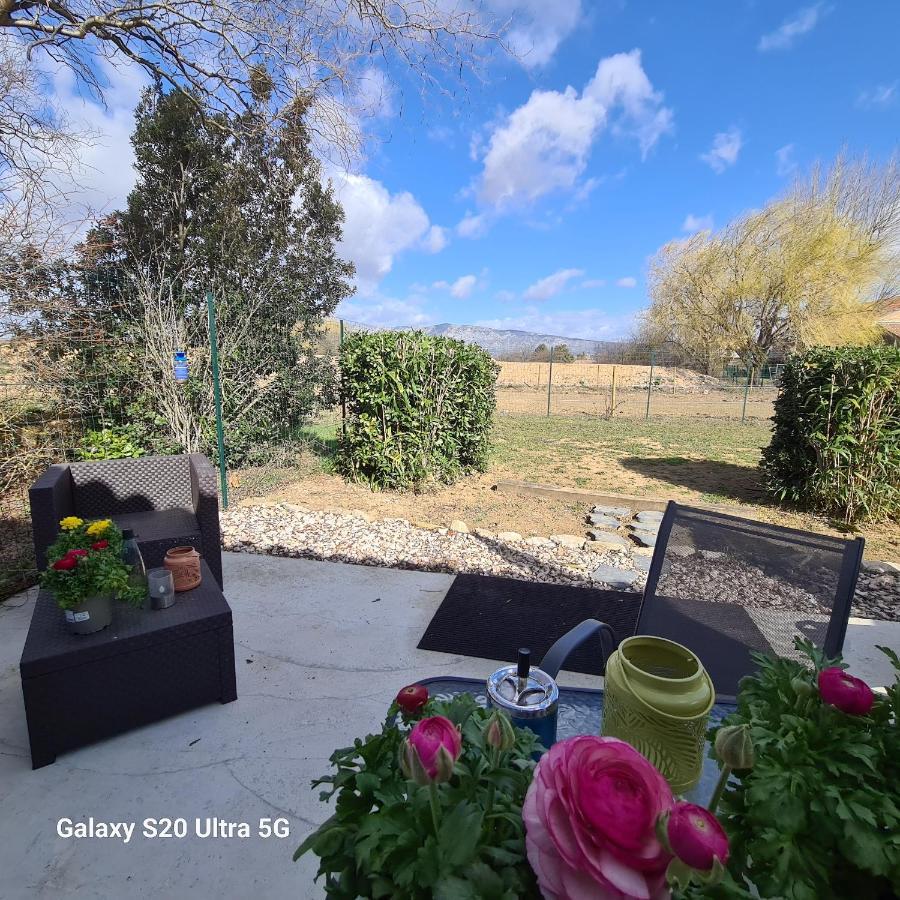 Mas Gabelys Superbe Vue Sainte Victoire Jardin Terrasse Et Piscine Leilighet Trets Eksteriør bilde