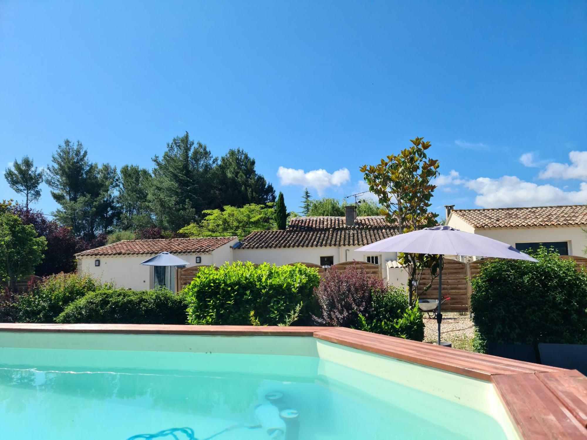 Mas Gabelys Superbe Vue Sainte Victoire Jardin Terrasse Et Piscine Leilighet Trets Eksteriør bilde